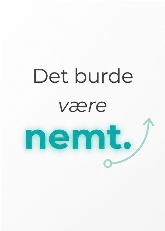 Nemt Liv: Minimalistisk Motiv - Bring enkelhed ind i dit hjem med dette inspirerende poster. Stilen parrer minimalistisk design med en opmuntrende besked, der minder os om, at livet kan være nemt. Perfekt til stuen eller kontoret for et afslappende udtryk.