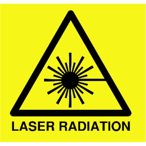 Advarsel om laserstråling