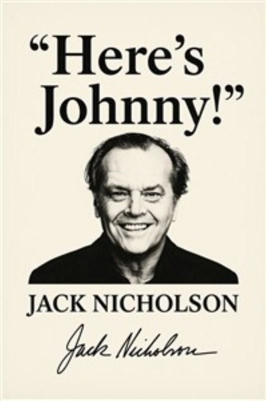 Ikonisk 'Here's Johnny!' Plakat - Forvandl dit rum med denne ikoniske plakat, der hylder Jack Nicholsons berømte citat. Perfekt til filmelskere, denne plakat tilføjer et strejf af nostalgi og charme til enhver væg.